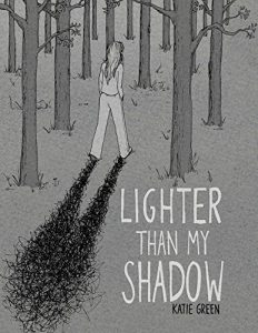 Jacket art for graphic novel Lighter Than My Shadow