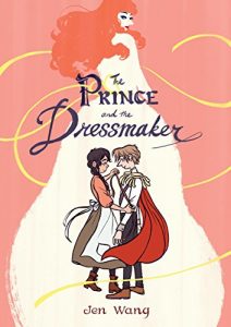 Jacket art for graphic novel The Prince and the Dressmaker