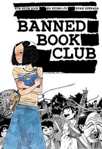 Jacket art for graphic novel Banned Book Club