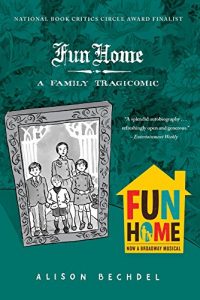 Jacket art for graphic novel Fun Home