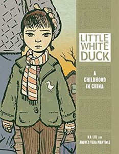 Jacket art of graphic novel Little White Duck- A Childhood in China