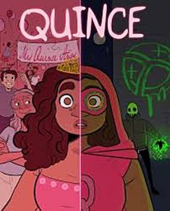 Jacket art of graphic novel Quince