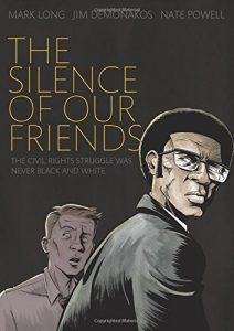 Jacket art for graphic novel The Silence of our friends